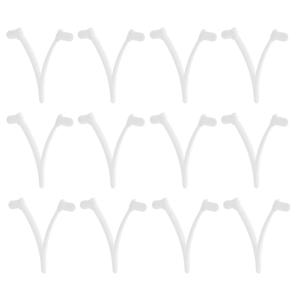 20 Stück Pool-V-Clips, langlebige Kunststoff-Skimmer-Netz-Aufsätze, Schwimmbad-Stangenverbinder, einfache, langlebige Nutzung