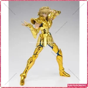 في الأوراق المالية Bandai Sacred Cloth Myth Ex Leo Aiolia Olia 2.0 Edition Rebirth Anime Action Figure لعبة نموذجية قابلة للتحصيل أعلى 12 مبيعات Leo Figure Aioria - رقم 11