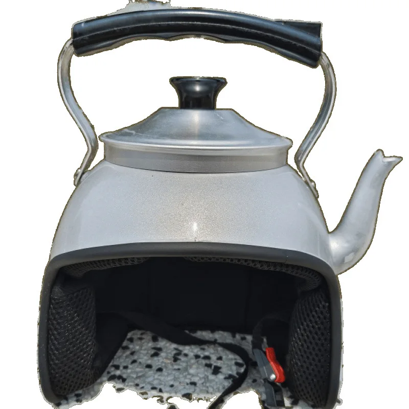 

Rice cooker helmet Douyin video helmet teapot gas tank kettle