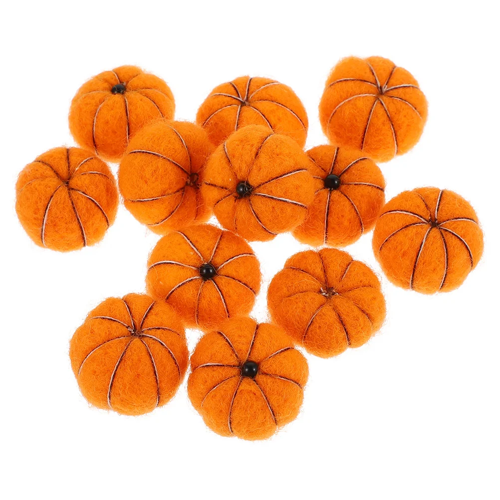 Hanging Decoration Felt Pumpkins Halloween Garland Xmas Decors Hanging Tags Tree Crafts Decorations Christmas Pendants Child