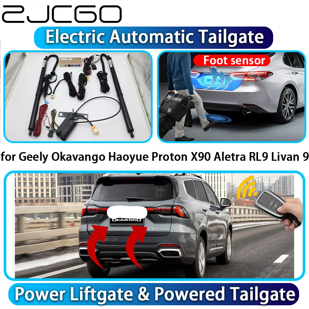 

for Geely Okavango Haoyue Proton X90 Aletra RL9 Livan 9 Automatic Power Liftgate Powered Tailgate Intelligent System Trunk Lift
