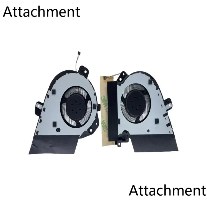 Replacement new laptop CPU GPU cooling fan for Asus ROG ga502 ga502i ga502iu ga502du series fm6f fm6d dc5v 0.5A fan