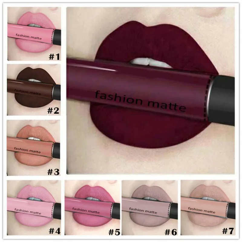 Rouge à lèvres Velvet Sexy 256 liquide, imperméable, métallique, maquillage, Batom Maquiagem, fête, club, Jules, brillant, beauté, santé, 12 documents