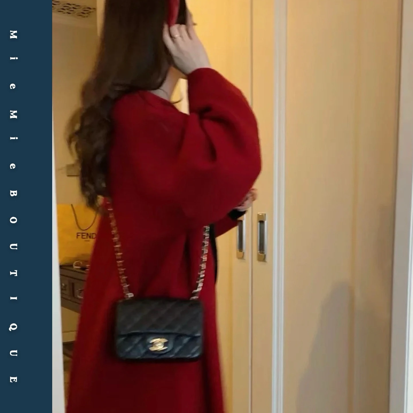 

Thiened Furry Texture Bubble Sve Длинный открытый кардиган Пальто без пуговиц Sweet Sle Прямая трубка Модель осенне-зимней верхней одежды