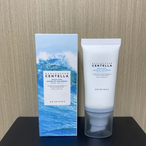 Imagen 2 del producto 1/3/5/10PC SKIN1004 Ácido hialurónico Centella Asiatica Esencia de protección solar acuosa Hidratante, ligero, hidratante y no pegajoso