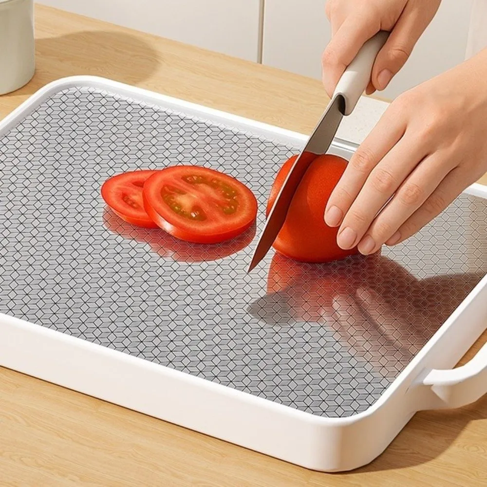 

Odor-Free Double-Sided Chopping Board 20mm Thick Cartoon Mildew Cutting Board Non-Slip Stainless Steel Cutting Board