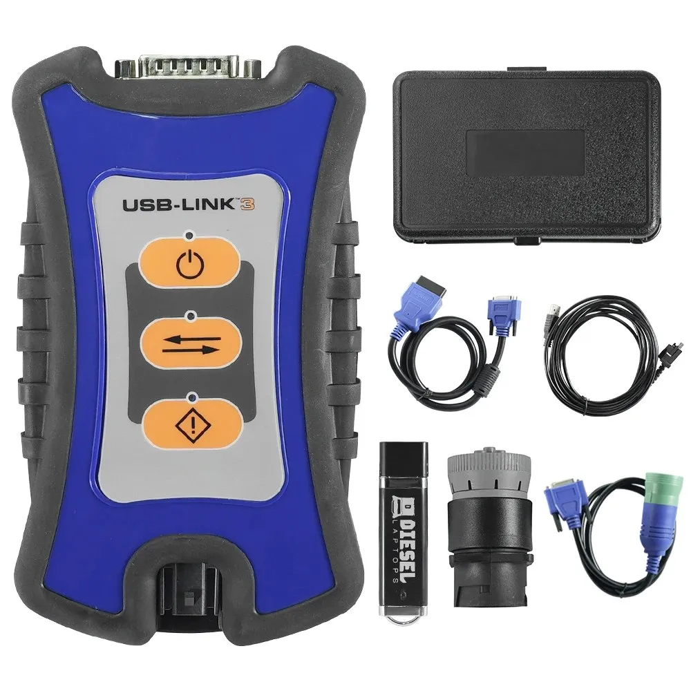 2025 for NEXIQ3 Full Chip NEXIQ 3 USB Link Bluetooth Truck Fault Diagnosis Instrument Supports VOLVO V2.8.140