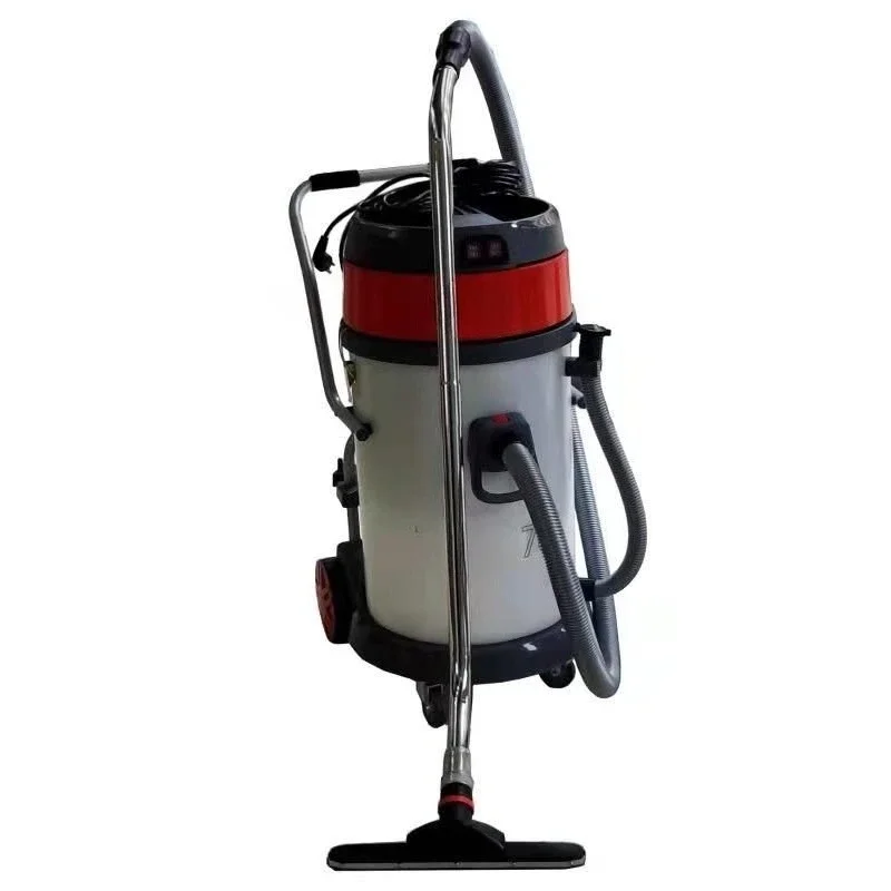Dry and wet dual-purpose vacuum cleaner WVC701 absorbs acid, alkali, oil, wood chips, sawdust, sand ash, iron chips