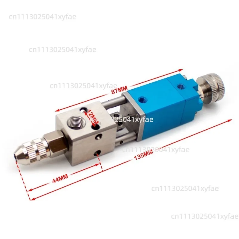 QLH-21A Pneumatic Precision Glue Discharge Valve 0.01ml Output For UV Adhesive Filling