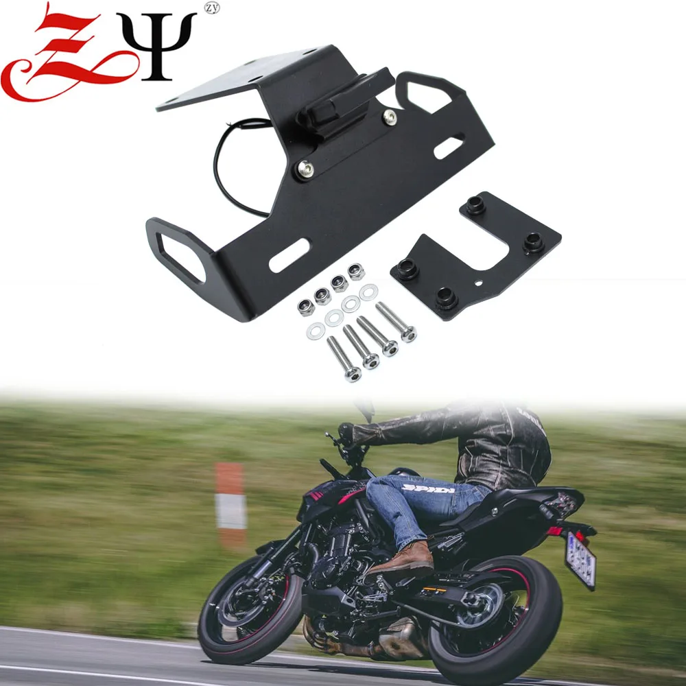 

For KAWASAKI Z900 Z 900 2017-2022 2021 License Plate Holder LED Light Motorcycle Accessories Tail Tidy Fender Eliminator