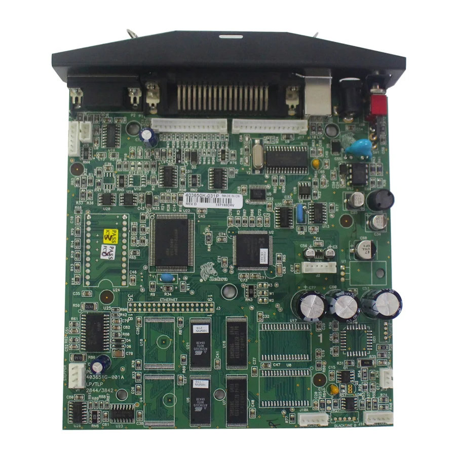 Original 80% New Motherboard PN: G105910-050 For Zebra LP2844 TLP2844 Printer 203dpi Barcode Label Printer Mainboard