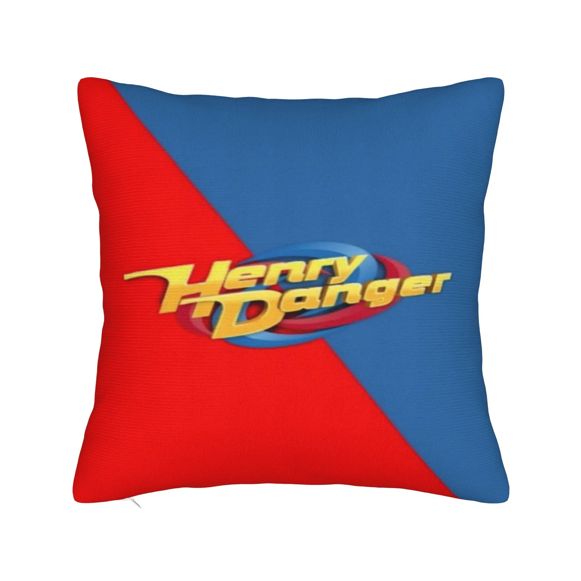Captain Henry And Kid Danger  Printed Pillowcases Cushion Cover  Throw Pillow Cover Y2K Bed Decoration Square Multiple Sizes