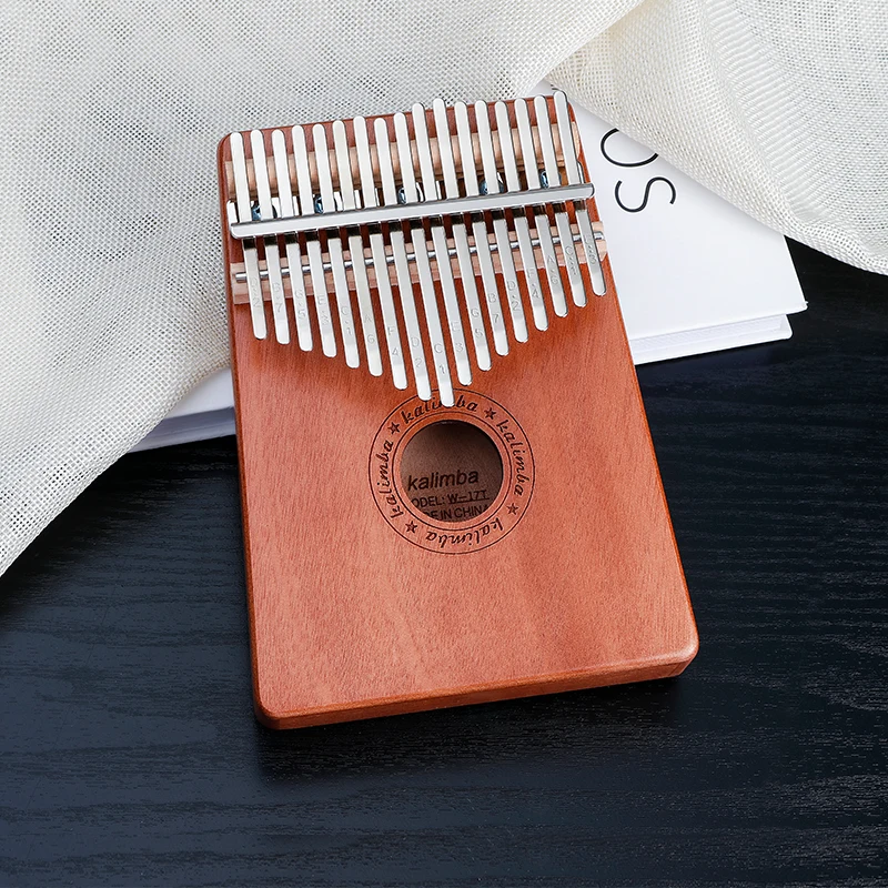 Kalimba 17 keys Thumb Piano finger piano Okoume Wood Body Musical Instruments With Learning Book music gift Kalimba For Beginner