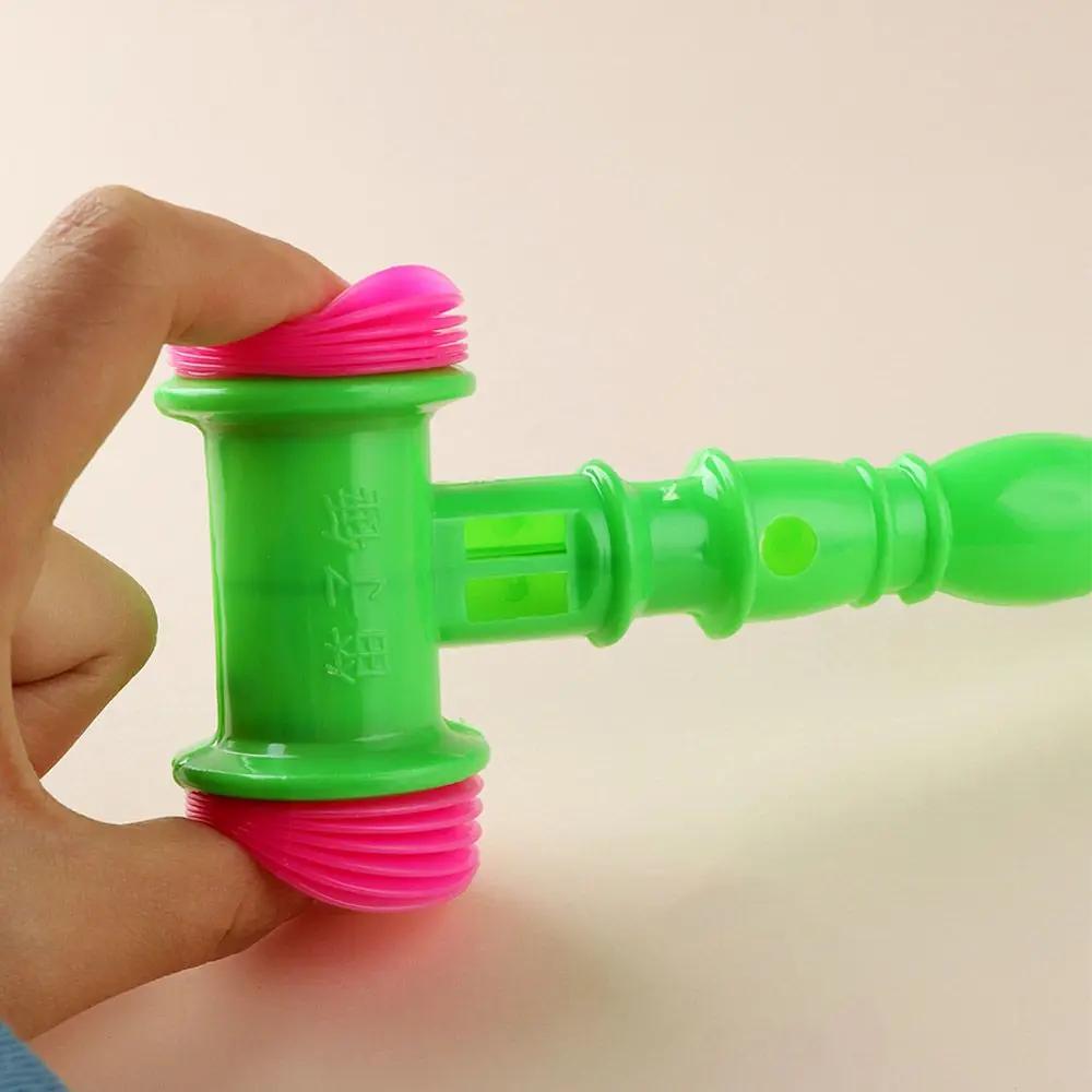 Crianças engraçadas assobios instrumento musical vocal batendo shaker brinquedo educativo ventilação brinquedo chocalho