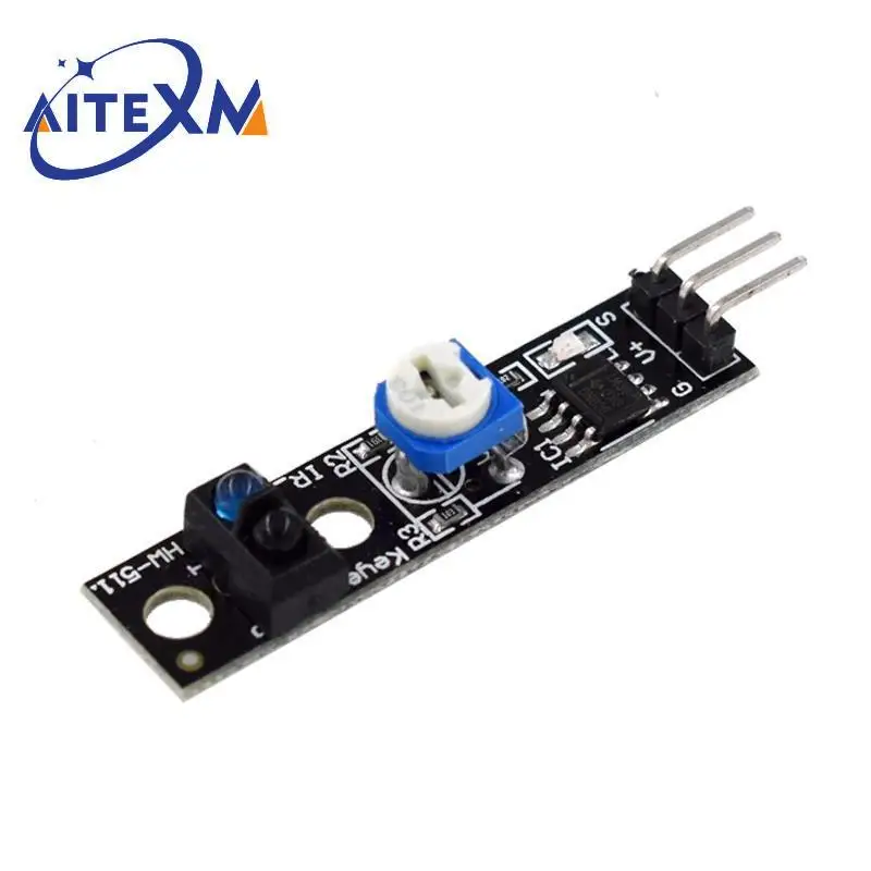 TCRT5000 Infrared Reflective Sensor IR Switch Barrier Line Tracking Module 4Pin 3.3-5V Sensor For Arduino Smart Car