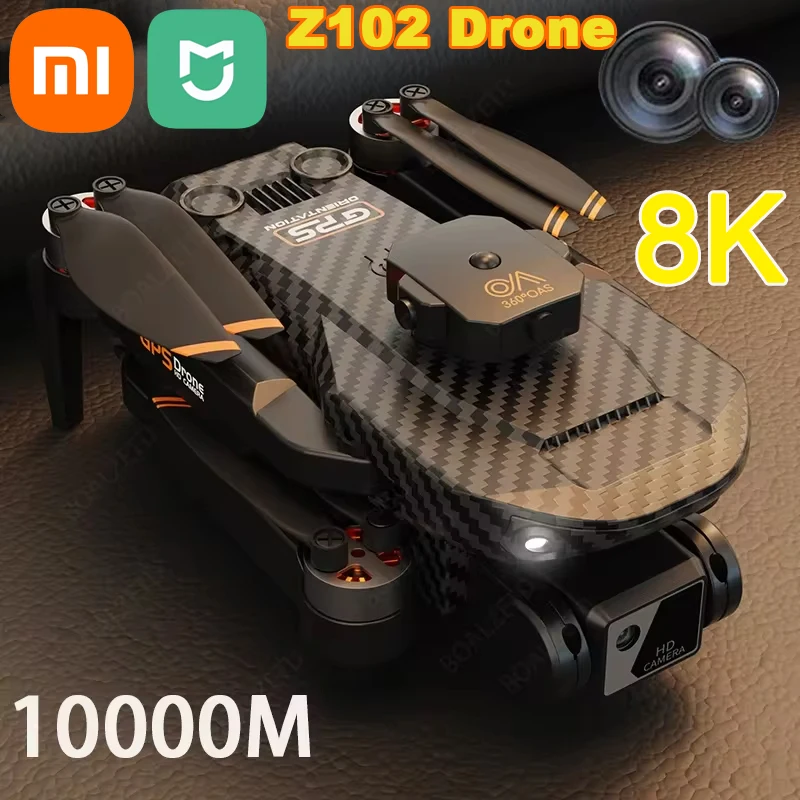 Xiaomi Mijia Z102 Drone Brushless Obstacle Avoidance Aircraft HD Aerial Photography Set  light Flow Remote Control Aircraft Toys