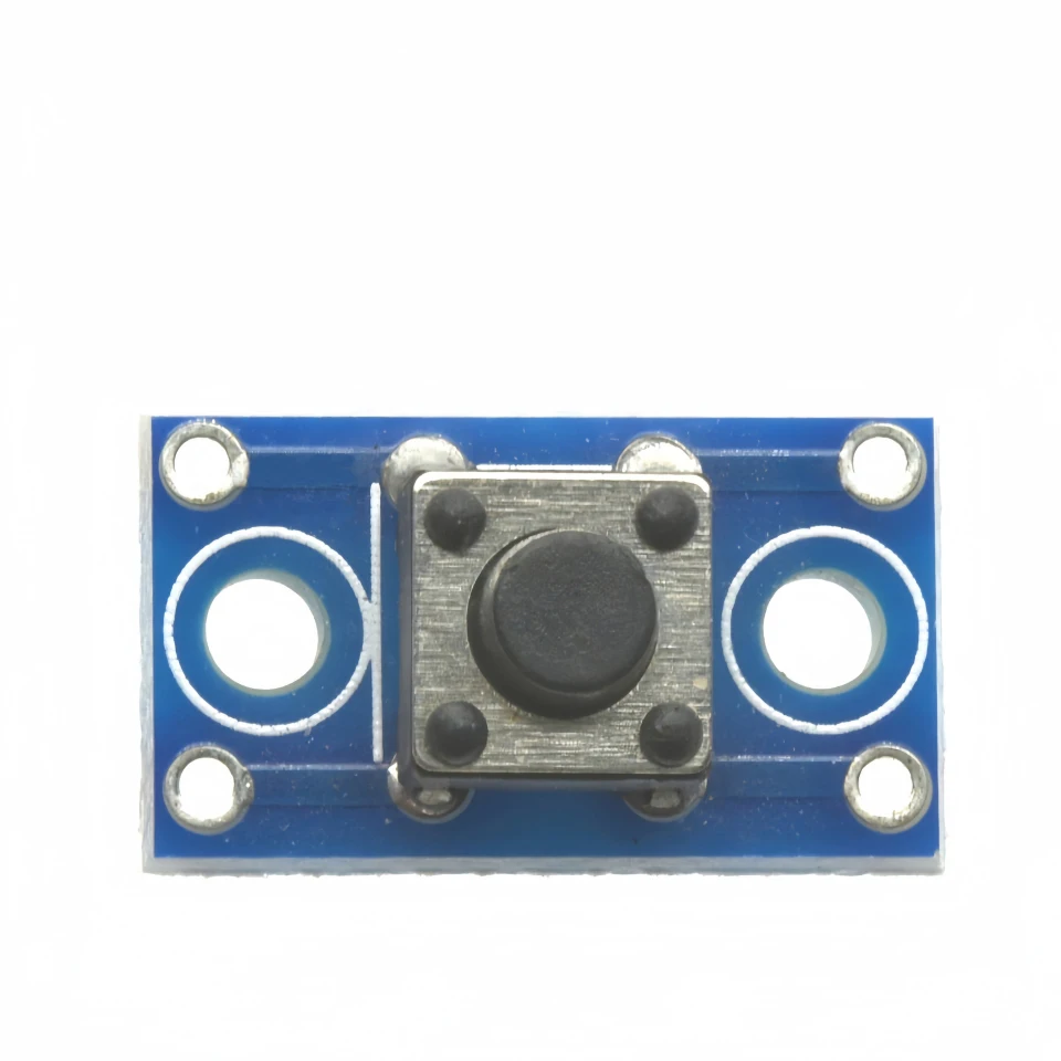 10 Stück 6x6mm Taktile Drucktastenschalter-Module mit Stiften für Arduino Raspberry Pi DIY PCB – Detail 3
