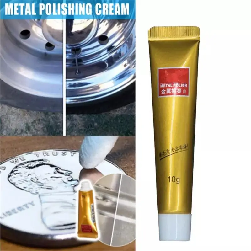 1~5PCS 5/10/15g Metal Abrasive Polish Cleaning Cream Polishing  Paste Rust Remover For Iron Chrome Brass Copper Nickel Stainless