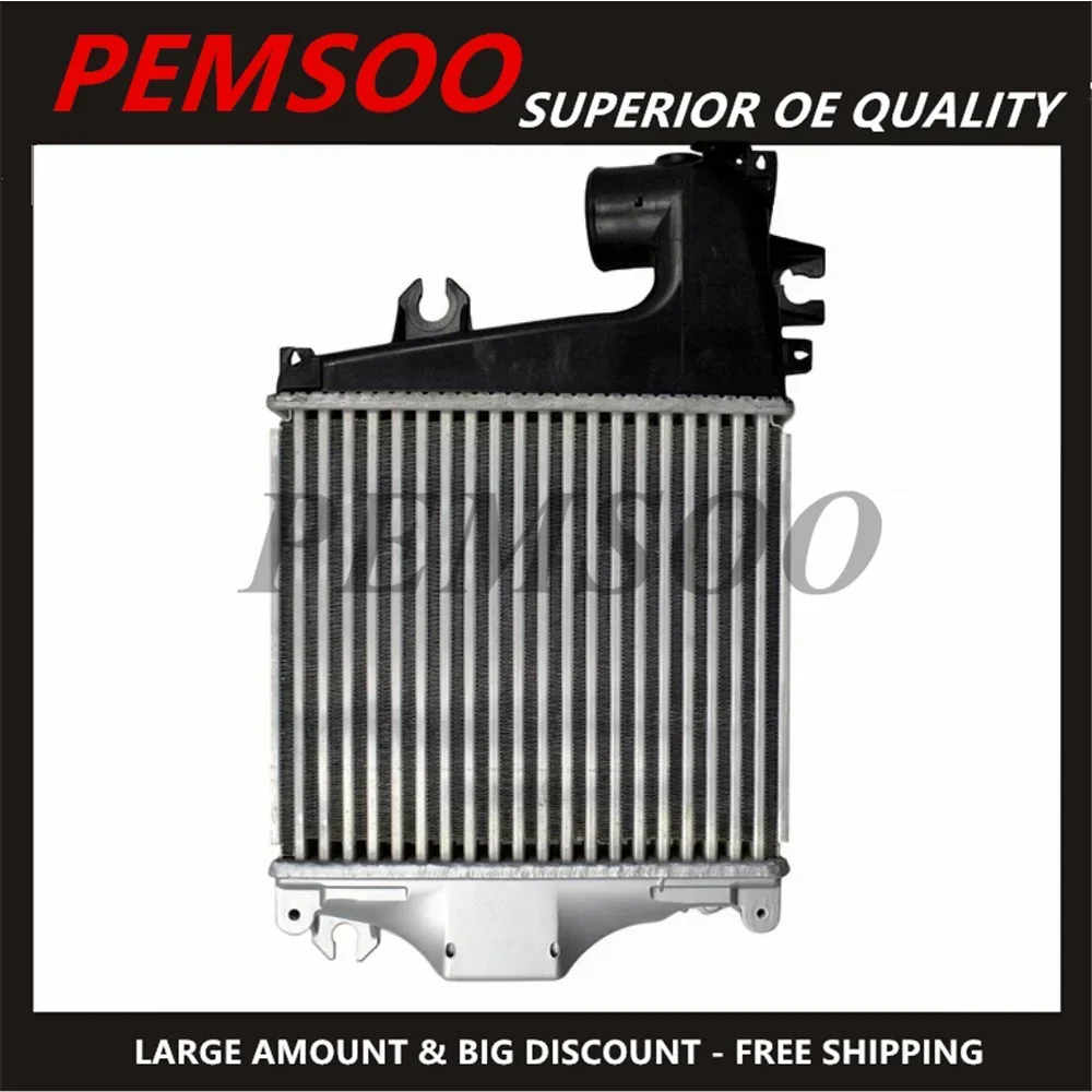 New 1pcs Aluminum Intercooler Assy TG127000-1070 17940-0L070 for Toyota Hilux D40 4WD VII 2012- 1KD 2KD KUN KDN 2.5L 3.0L 87132