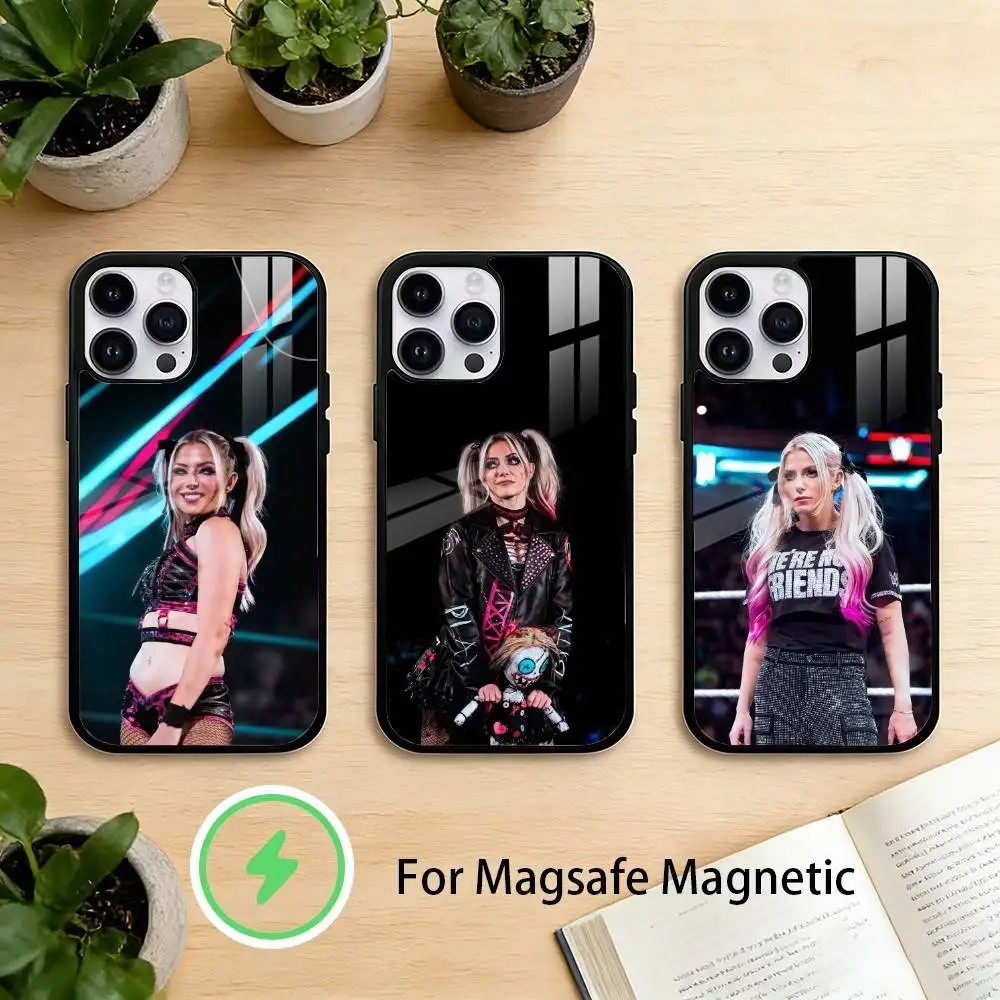 

alexa bliss Phone Case For iPhone 17/16/15/14/13/12/Plus/Pro/Max for Magnetic Wireless Charging