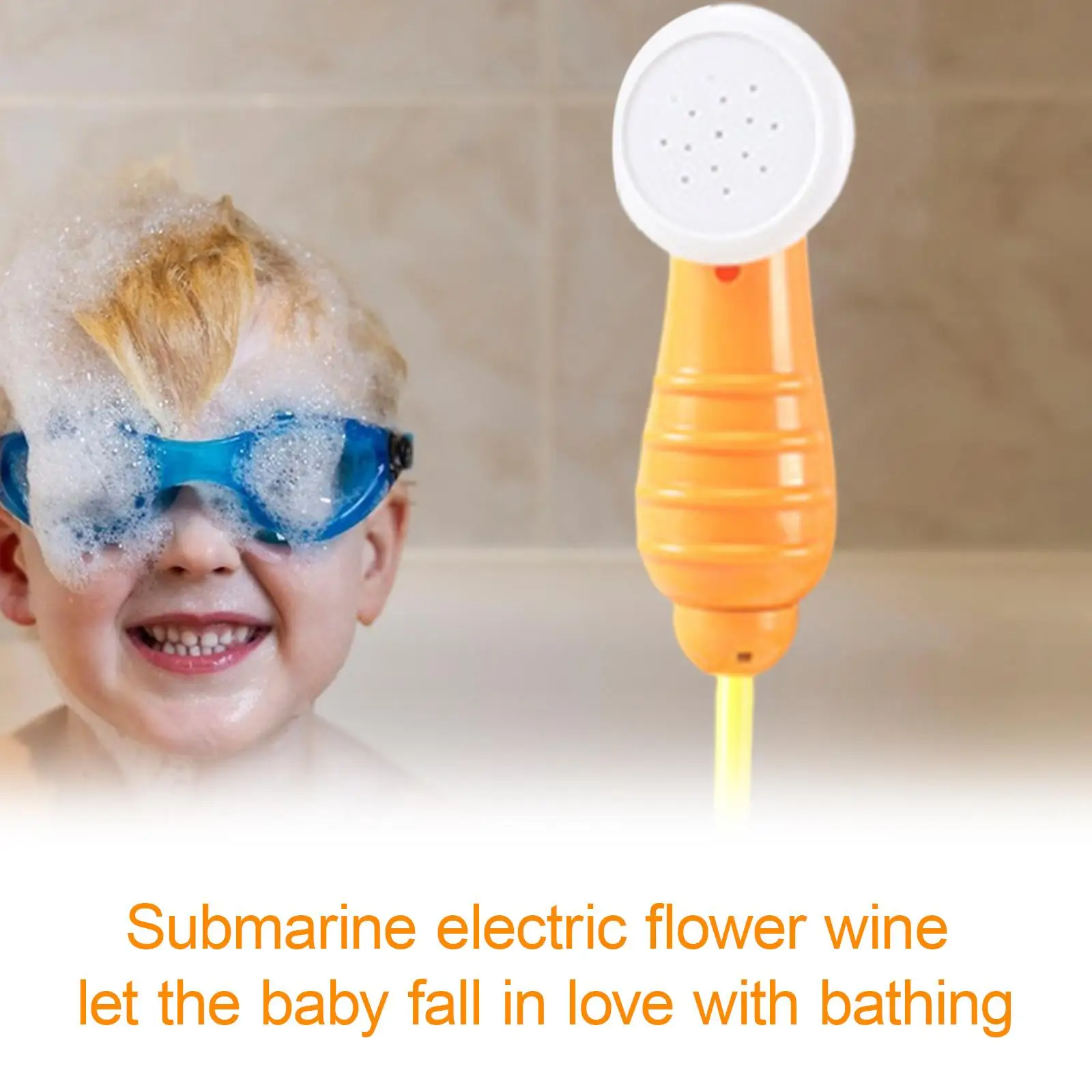 Zabawka do kąpieli dla niemowląt, akcesoria do wanienki, przenośny prezent urodzinowy, interaktywny spryskiwacz do wody do kąpieli, do ogrodu, na trawnik, dla noworodków i dzieci.