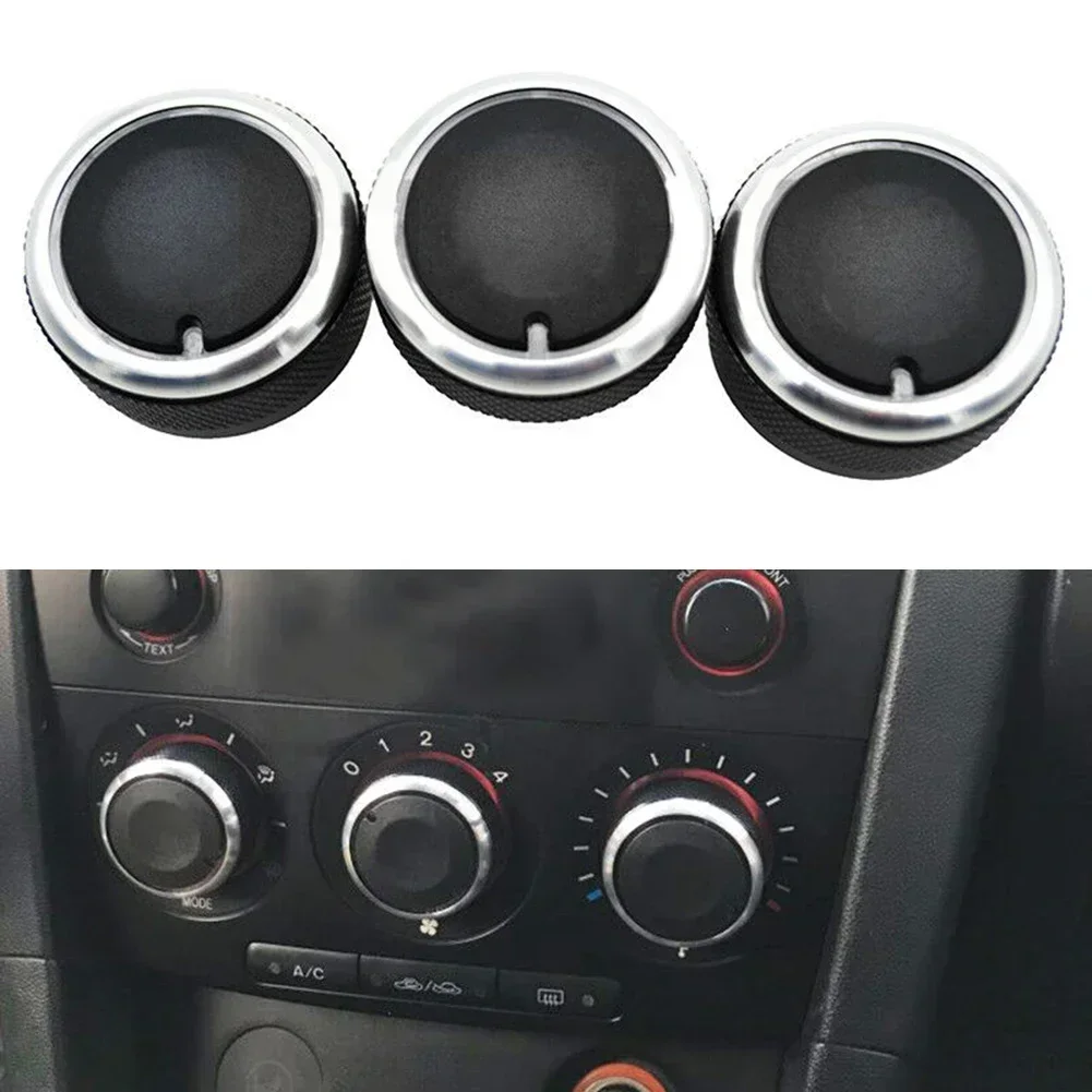 Accessori Per Mazda 3 2003/2004-2009 Prima Generazione SOLO Bottoni Trim 3 pz/set Copertura Trim Attrezzature Interni