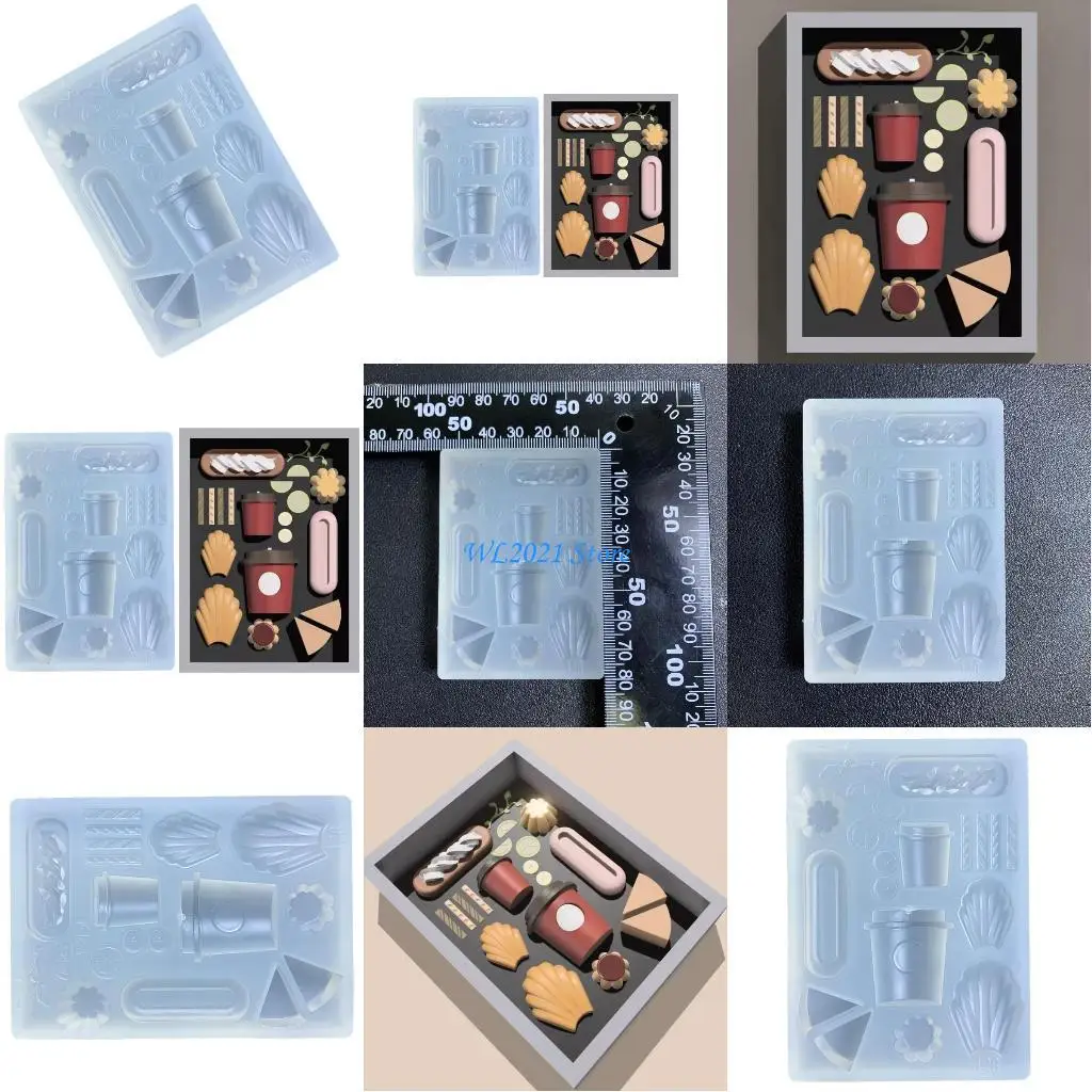 

G5GC Flexible Silicone Mold for Creating Unique Shapes Cake Dessert Accessory Supply