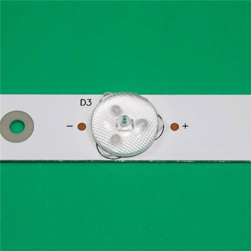 LED TV Backlight Strip, barras de iluminação, 0D32D06-ZC21FG-05 6S1P, PN:303TT320038, OD32D06-ZC21FG-05, TT320M09, TT320M10, Novo, 3pcs