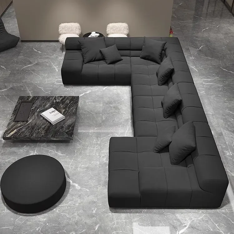 أريكة بسيطة، نفخة، زاوية، مجموعة، أريكة قماش #2