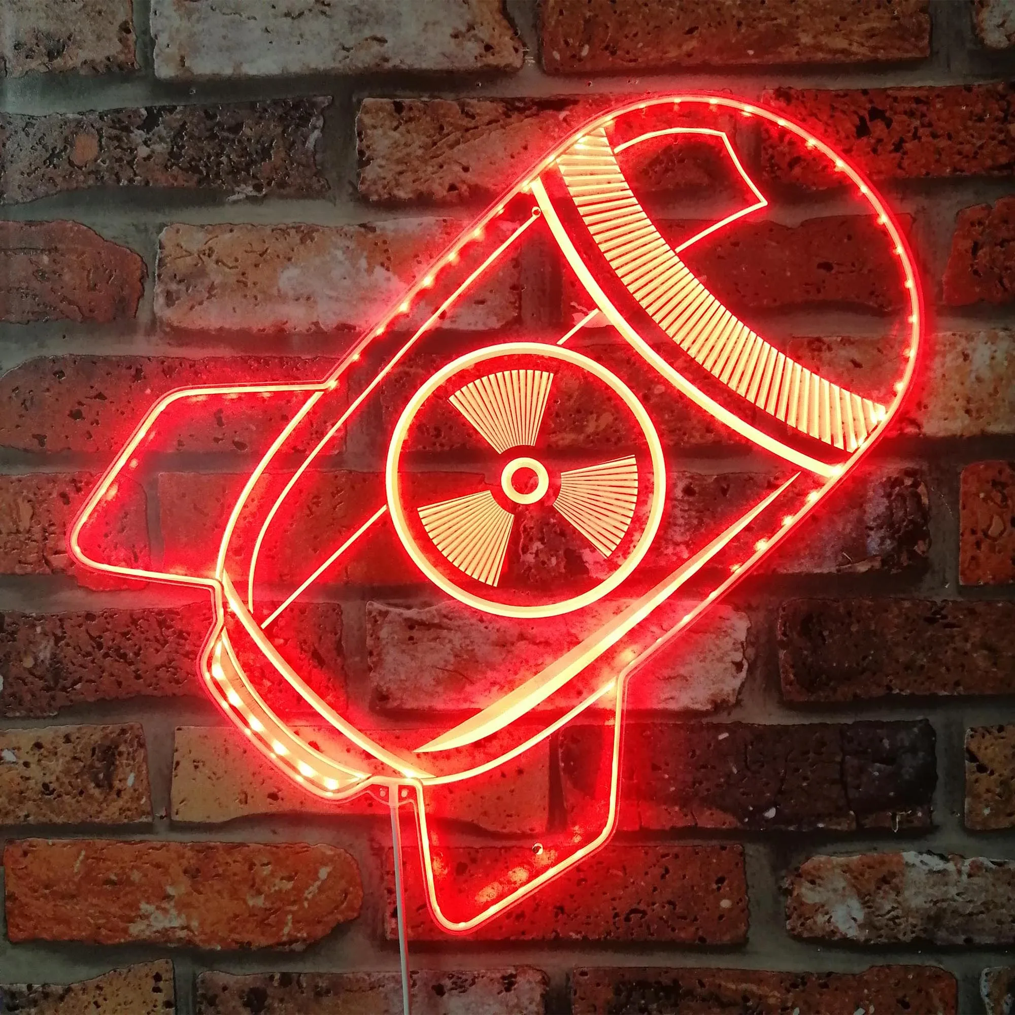 Boy Nuclear Bomb Game RGB Dynamic Glam LED Sign st06-fnd-i0302