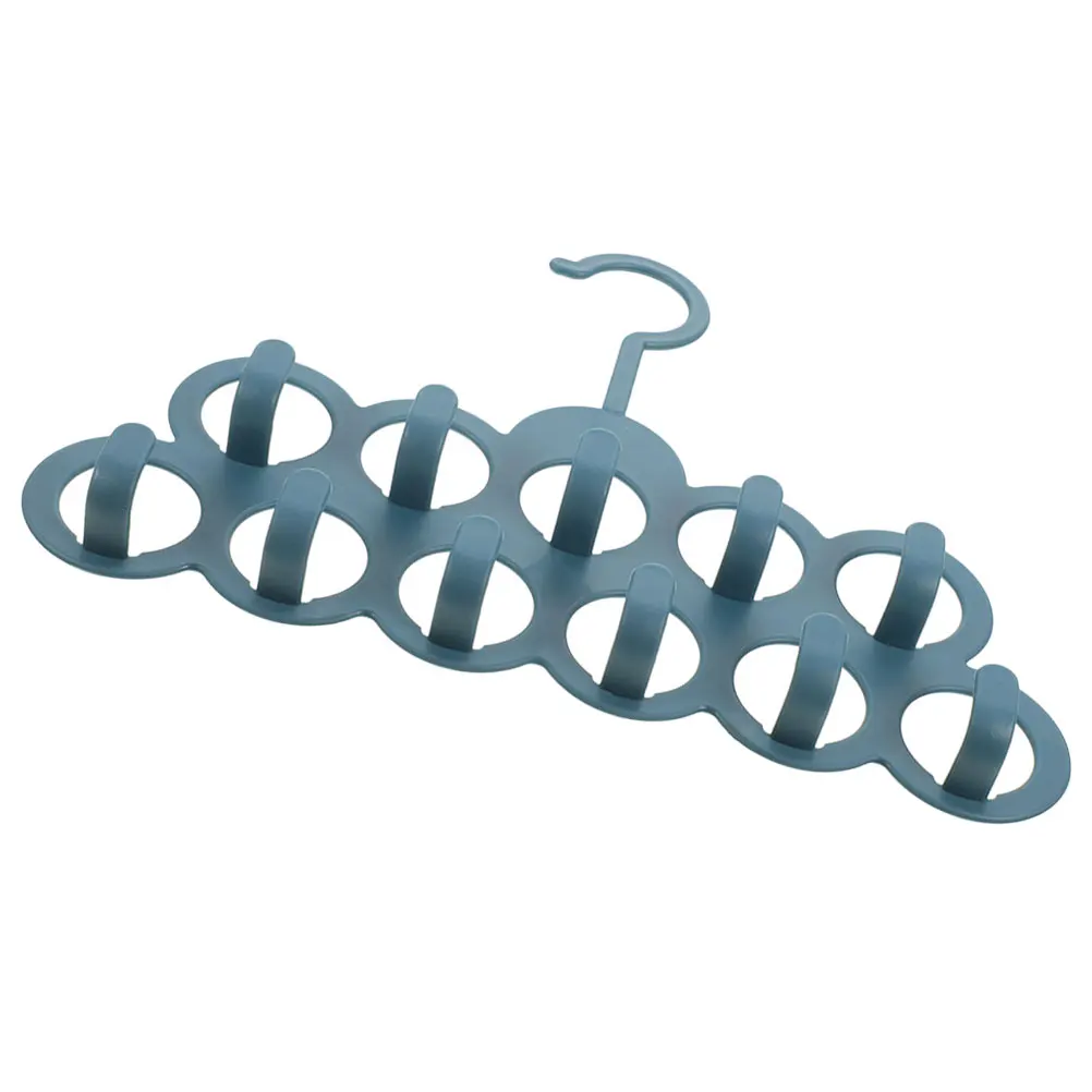 

Bathroom Storage Hooks Multiple Closet Belt Hanger Hangers Space Shelf Pants Clothes PP Closet Organizer Belt Tie