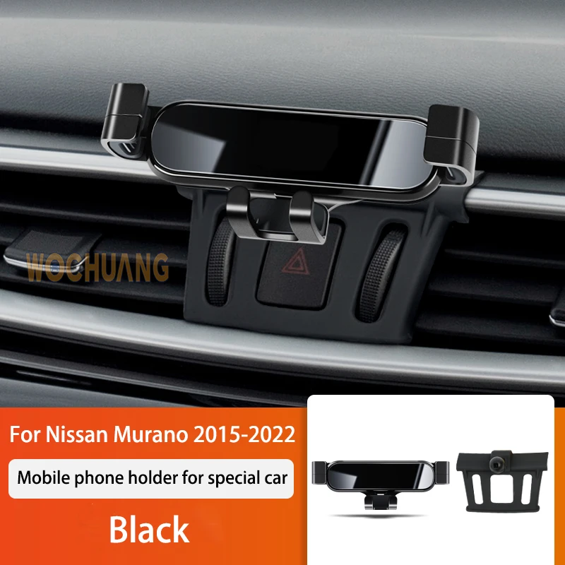 

Car Mobile Phone Holder For Nissan Murano 15-2022 360 Degree Rotating GPS Special Mount Support Navigation Bracket Accessories