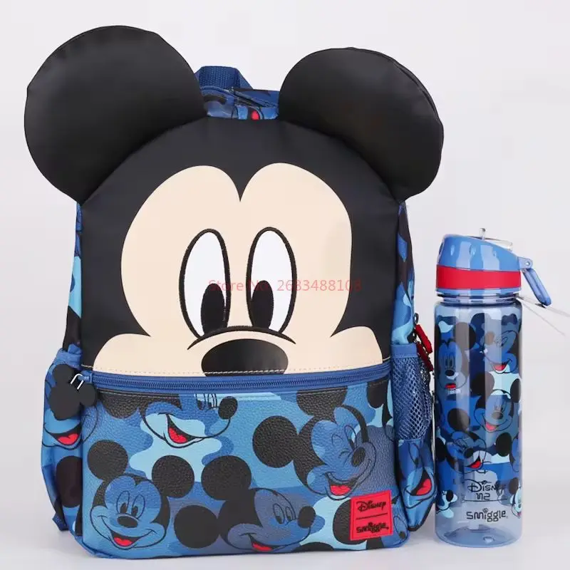 

Школьный ранец Disney Australia Smiggle, женский рюкзак с Микки, рюкзак с Микки, ранцевый рюкзак, Детский рюкзак, Набор детских подарков