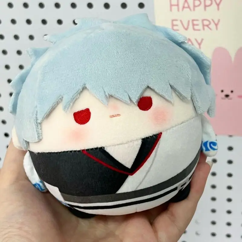 Gintama Leader Pp Cotton Egg-Shaped Doll Q-Version Palm Toy Backpack Portable Doll Car Keychain In Stock Deliver Fandom Gift