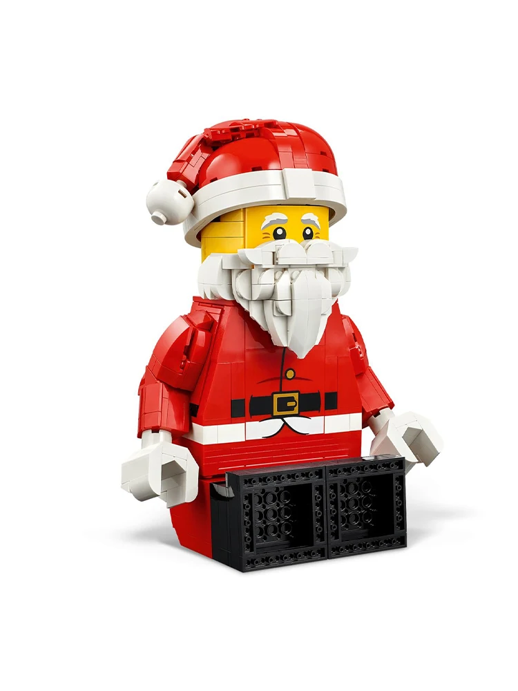 Ensemble de vacances LEGO 40820, figurine de Père Noël surdimensionnée, blocs de construction |   Jouet de briques à assembler sur le thème de Noël, cadeau de Noël parfait