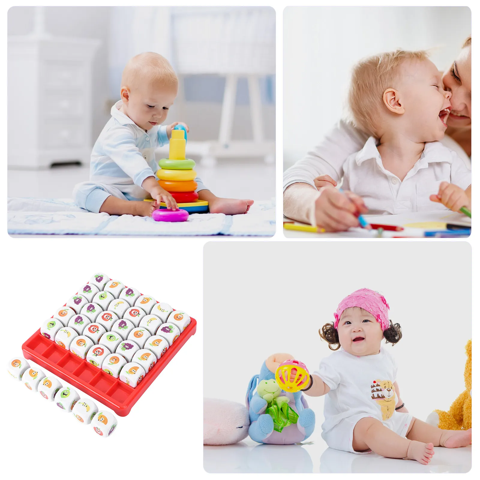 

1Set Fruit-Themed Sudoku Puzzle Board Game for Kids Logical Thinking Training Educational Parent-Child Interactive Game Board