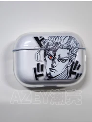 JOJO’S BIZARRE ADVENTURE OVER HEAVEN JoJo Anime Case for Airpods pro 2 1 Cases For Air pod Soft Clear TPU Fundas Coque Case