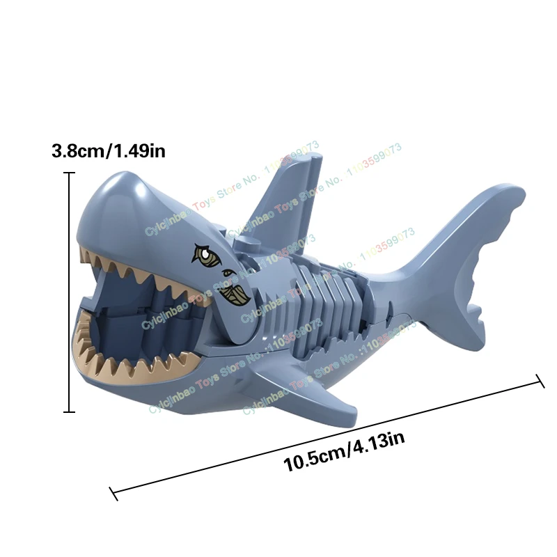 MOC Animation Anime TV Serie Animal Shark Building Blocks bricks Eaducation Toys For Childrens Gift XL001 XL016 XL017 XL018