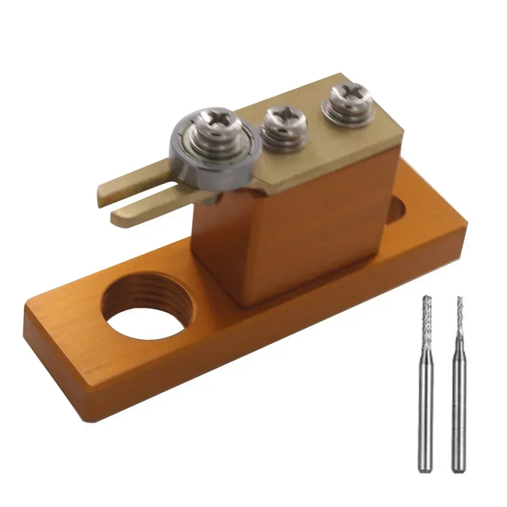 Robust Electric Purfling Groove Cutter for Violin Luthiers  Durable Aluminum and Copper Construction  2 Miling Cutter