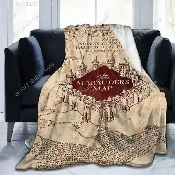 Ai Weier Extra Soft I Like Exercise Marauders Map Throw Sherpa Flannel Travel Blanket Throw Wearable Blankets Custom blankets