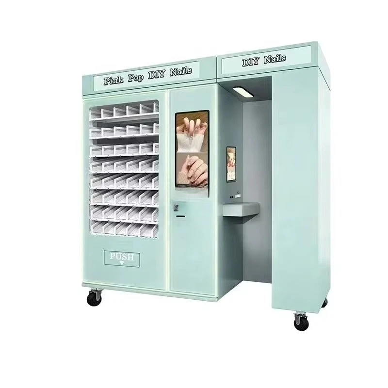 Commercial AI 3D Nail Art Printing Vending Machine Smart Nail‑Scanning Kiosk Factory Direct for Mall Airport Station