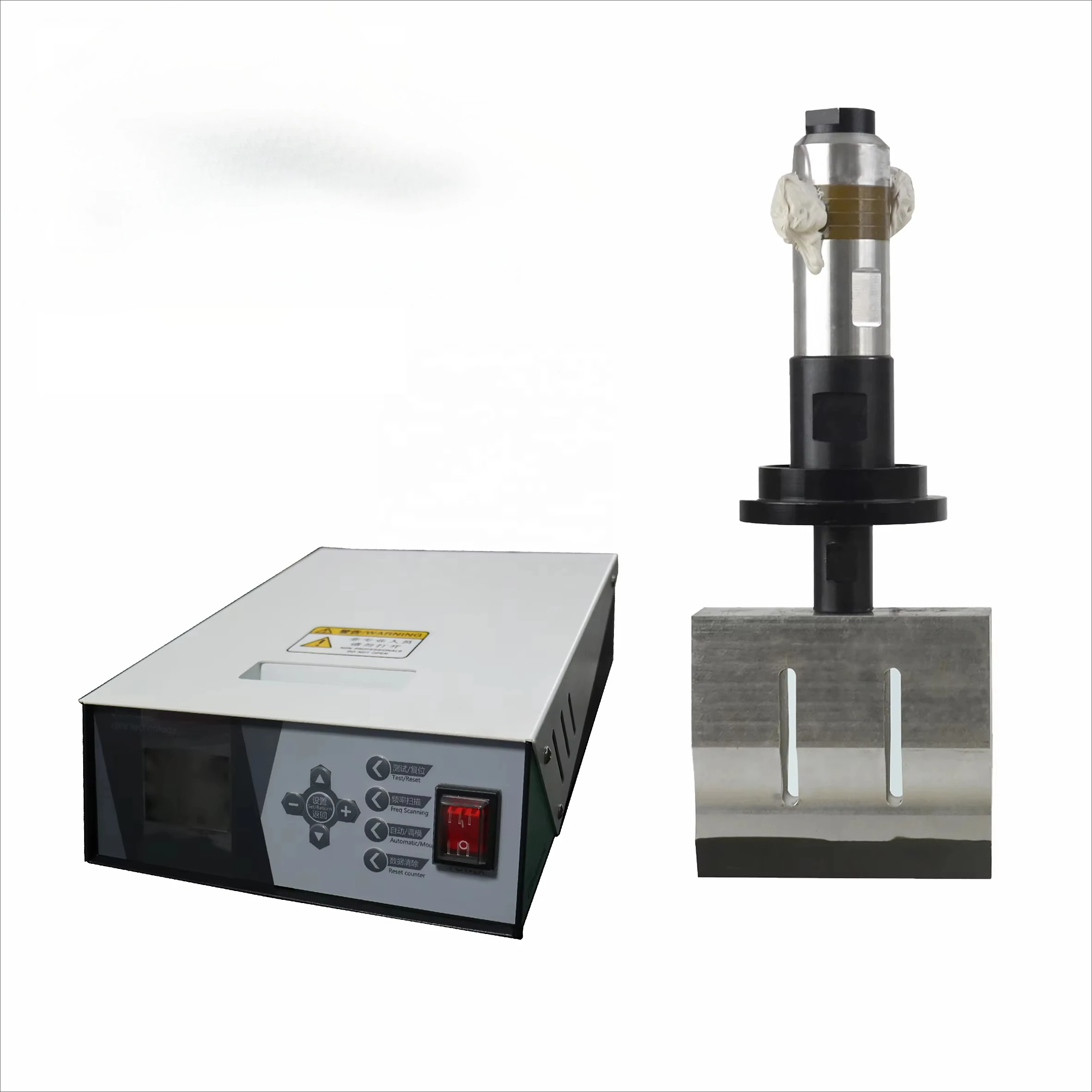 New Condition 2000W High-Speed Nylon Bag Packing Machine 220V 20kHz Triangle Organic Ultrasonic System Stainless Steel