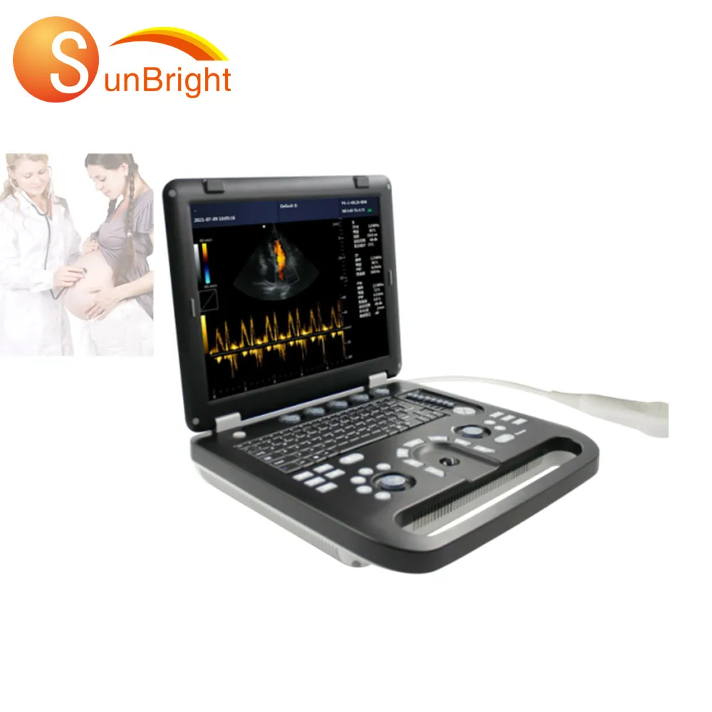 Portable laptop Color Ultrasound Scanner 3D Machine Notebook type ultrasound