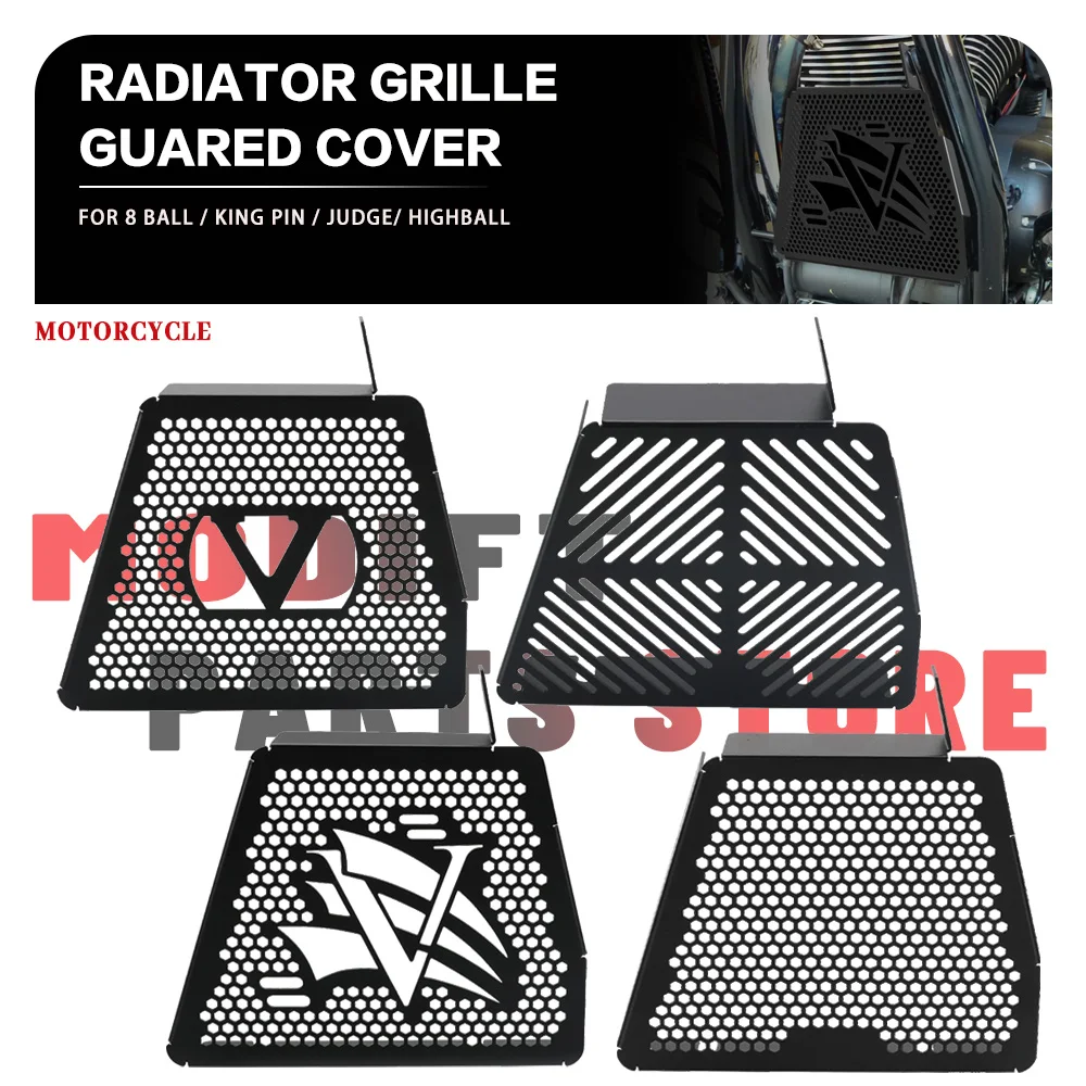 

2010-2024 Oil Cooler Guard FOR Victory Cross/Country/Roads Custom/Touring/Roads Classic/Hard-Ball/15th Anniversary/Roads 8-Ball