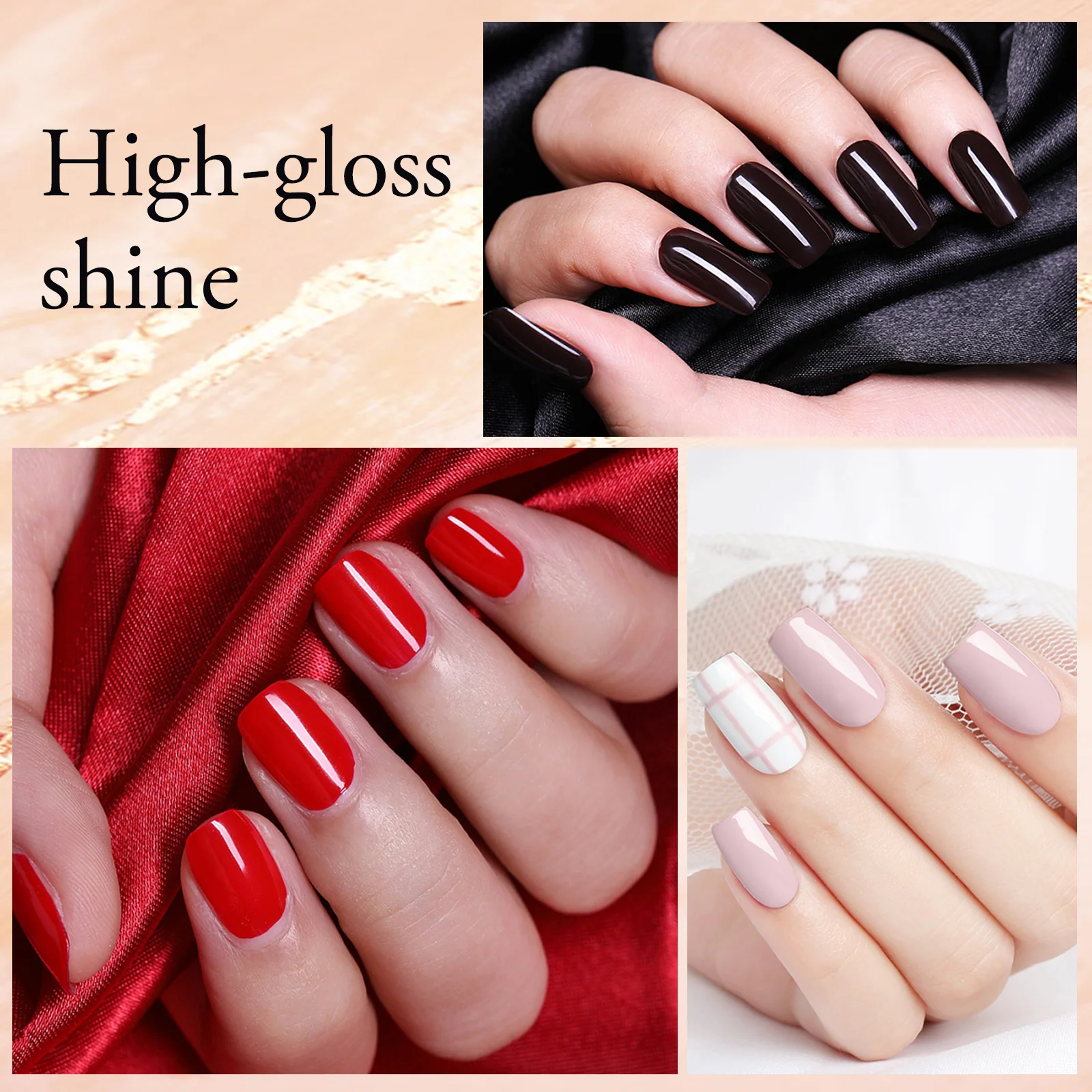 7,5 ml Venalisa Nagel-Gel-Nagellack, TPO-frei, HEMA-frei, Nail Art Soak Off UV-LED-Gel-Nagellack, Canni Factory Bio-Gel-Lack – Detail 14