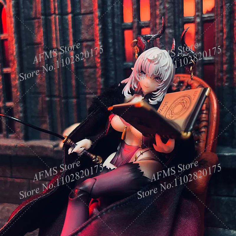 1/12 Scale Collectible Figure Anime Magical Girl Lustia Cloak Gradient Clothes Accessory Fit 6" Women Soldier Action Figure Body