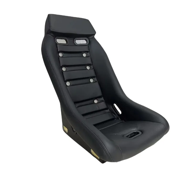 

Black Leather Stained Fiberglass Classic Car Seat Modified Car Seat