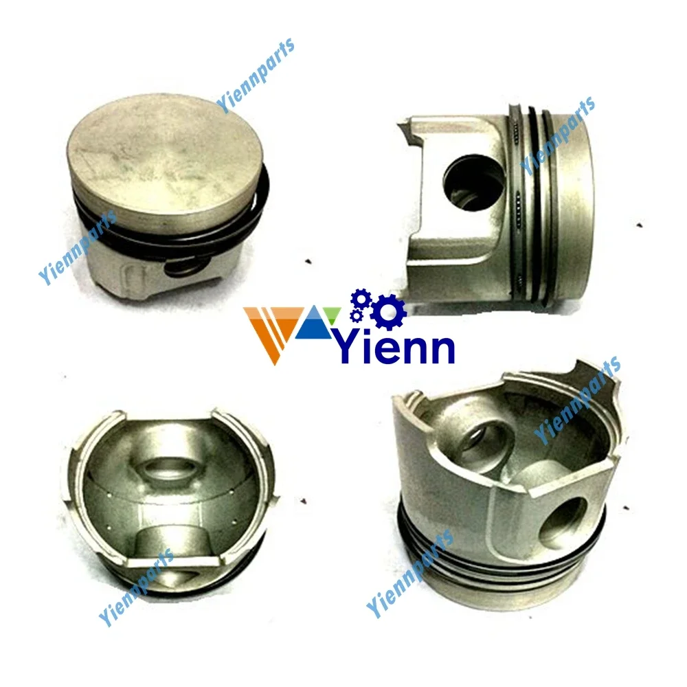 

D1402 D1402-B D1402-DI Комплект поршней с комплектом колец для Kubota LOADER T103 EXCAVATOR 225 KH91 ТРАКТОР L2550F L2650F Детали двигателя