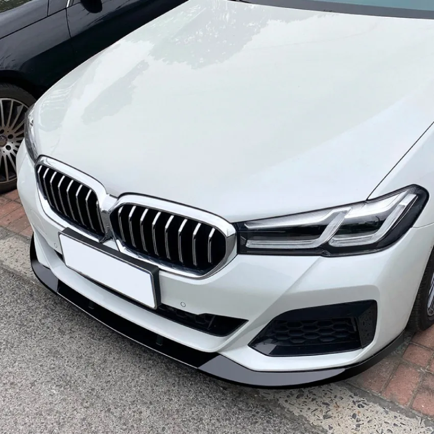 

Front Bumper Lip Spoiler Splitter Diffuser For BMW 5 Series Bmw G30 G31 525i 530i M Sport 2021+ Car Front Shovel Skirt Board