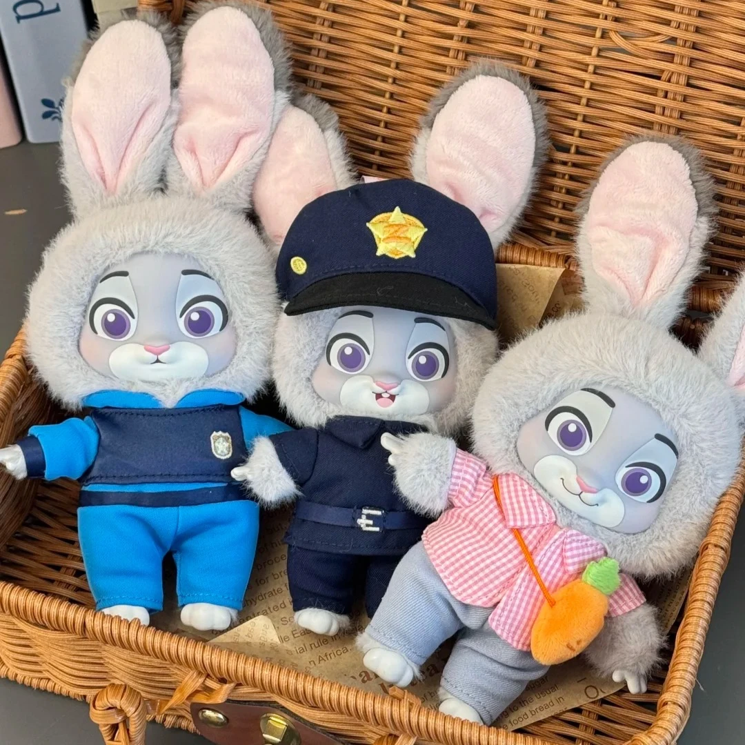 

Toptoy Zootopia Nick Judy Growth Journey Series Blind Box Vinyl Doll Plush Cute Action Figure Anime Kawaii Collection Model Toys